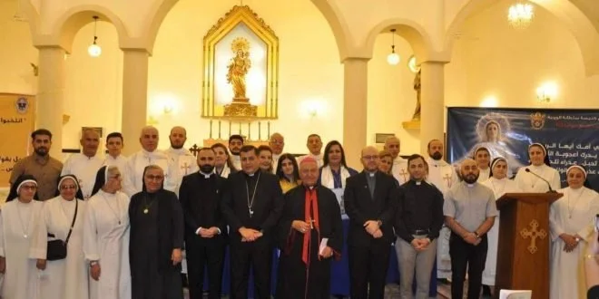 ريسيتال مريمي طقسي لمناسبة مهرجان كنيسة سلطانة الورديّة في بغداد