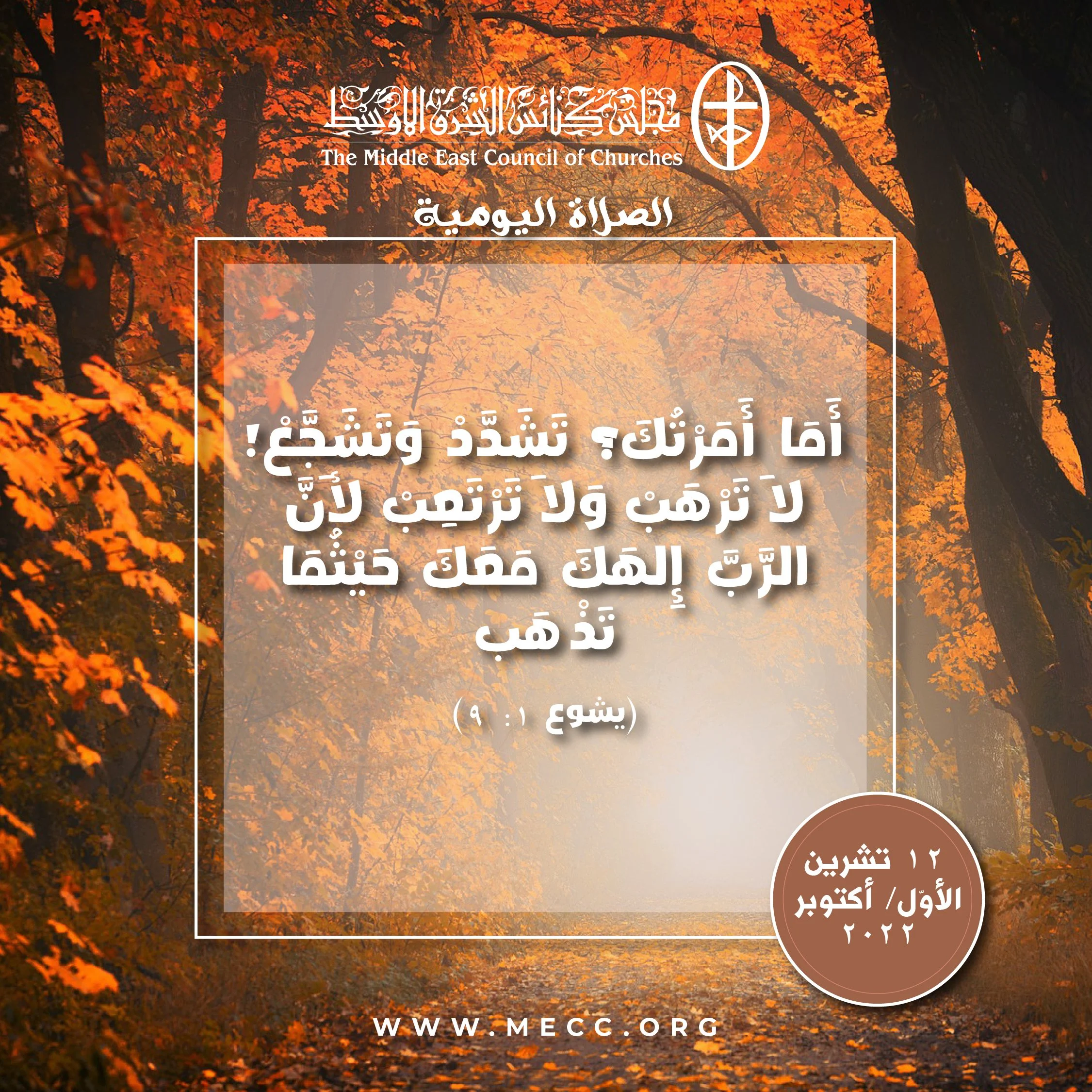 معًا نتكاتف ونصلّي