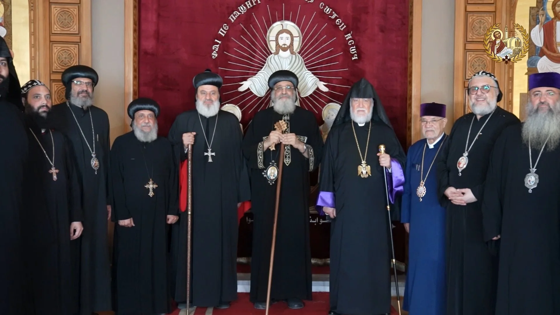 Beginning of the Thirteenth Meeting of the Patriarchs of the Coptic, Syriac and Armenian Churches (Oriental Orthodox Family)