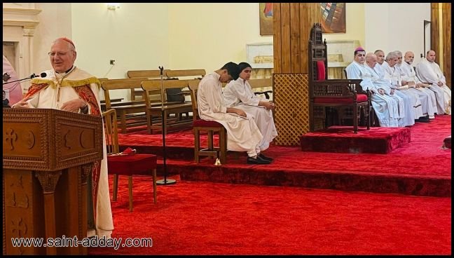 غبطة البطريرك الكاردينال لويس روفائيل ساكو يختتم مؤتمر يوبيل "بين النهرين" بقدّاس ذكرى وفاة الأب المؤسّس