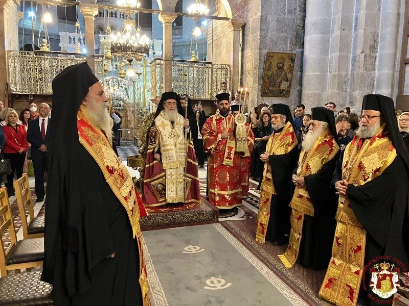His Beatitude Patriarch Theophilos III Presided Over the Doxology Held  on the National Anniversary of October 28, 1940