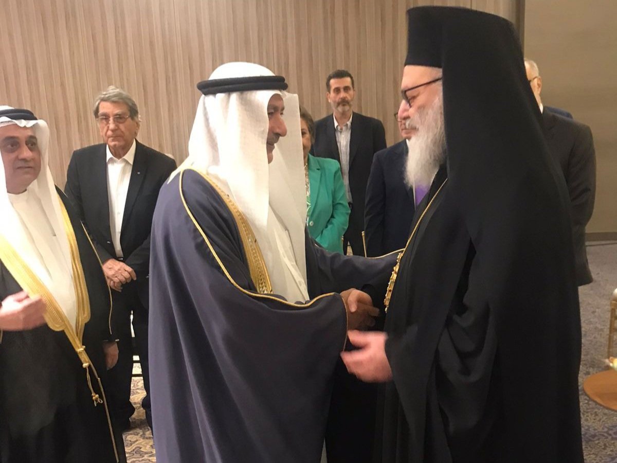 His Beatitude Patriarch John X Meets with the Parishioners of Antioch in Bahrain
