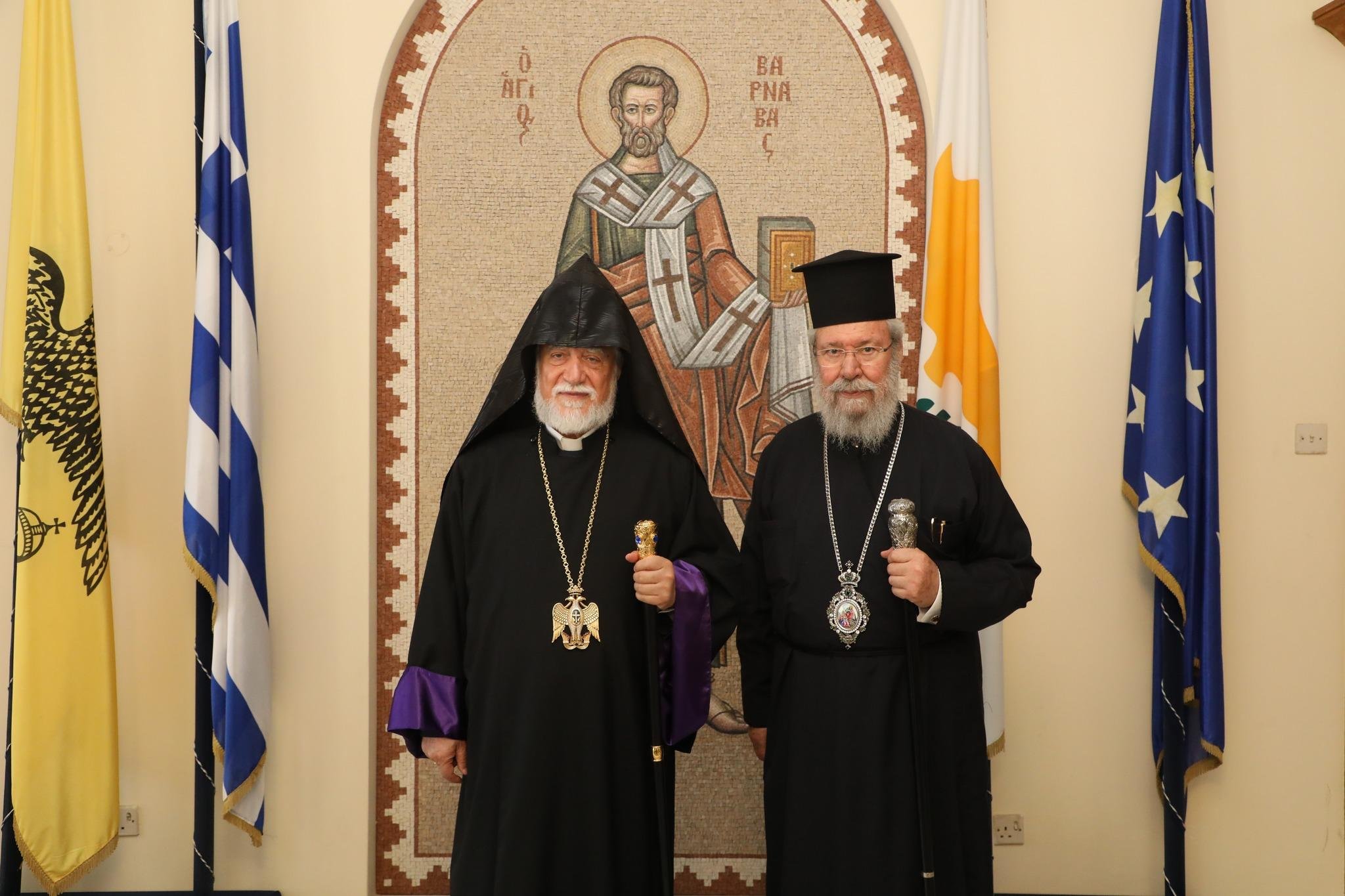 His Holiness Catholicos Aram I Offers Condolences Over the Passing of His Beatitude Archbishop Chrysostomos II