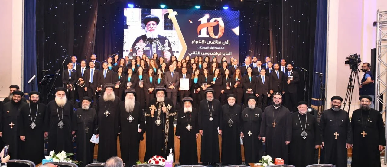 قداسة البابا تواضروس الثاني يشهد حفل كورال شباب الأنبا رويس