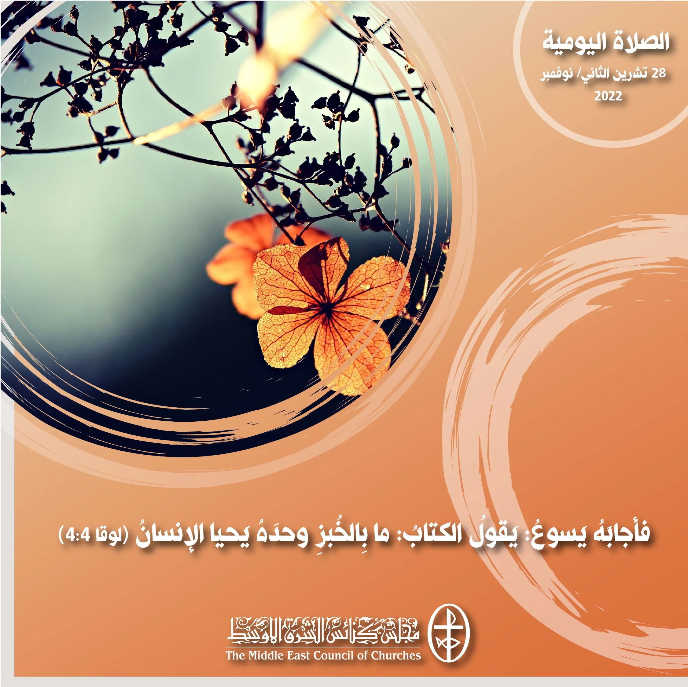 معًا نتكاتف ونصلّي