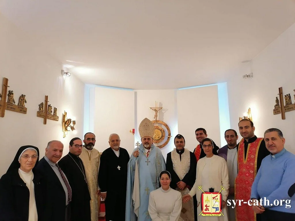 غبطة البطريرك مار اغناطيوس يوسف الثالث يونان يحتفل بقدّاس عيد القدّيس مار يعقوب السروجي في كابيلّا دير الراهبات الدومينيكيّات للقدّيسة كاترينا السيانيّة – روما