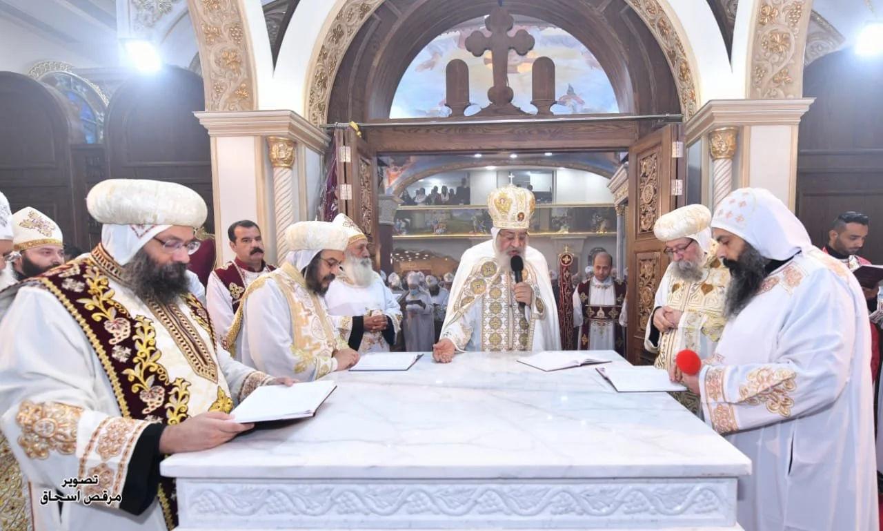 His Holiness Pope Tawadros II Consecrates St. Mary &amp; Archangel Raphael’s Church, Al Jawaher, Alexandria