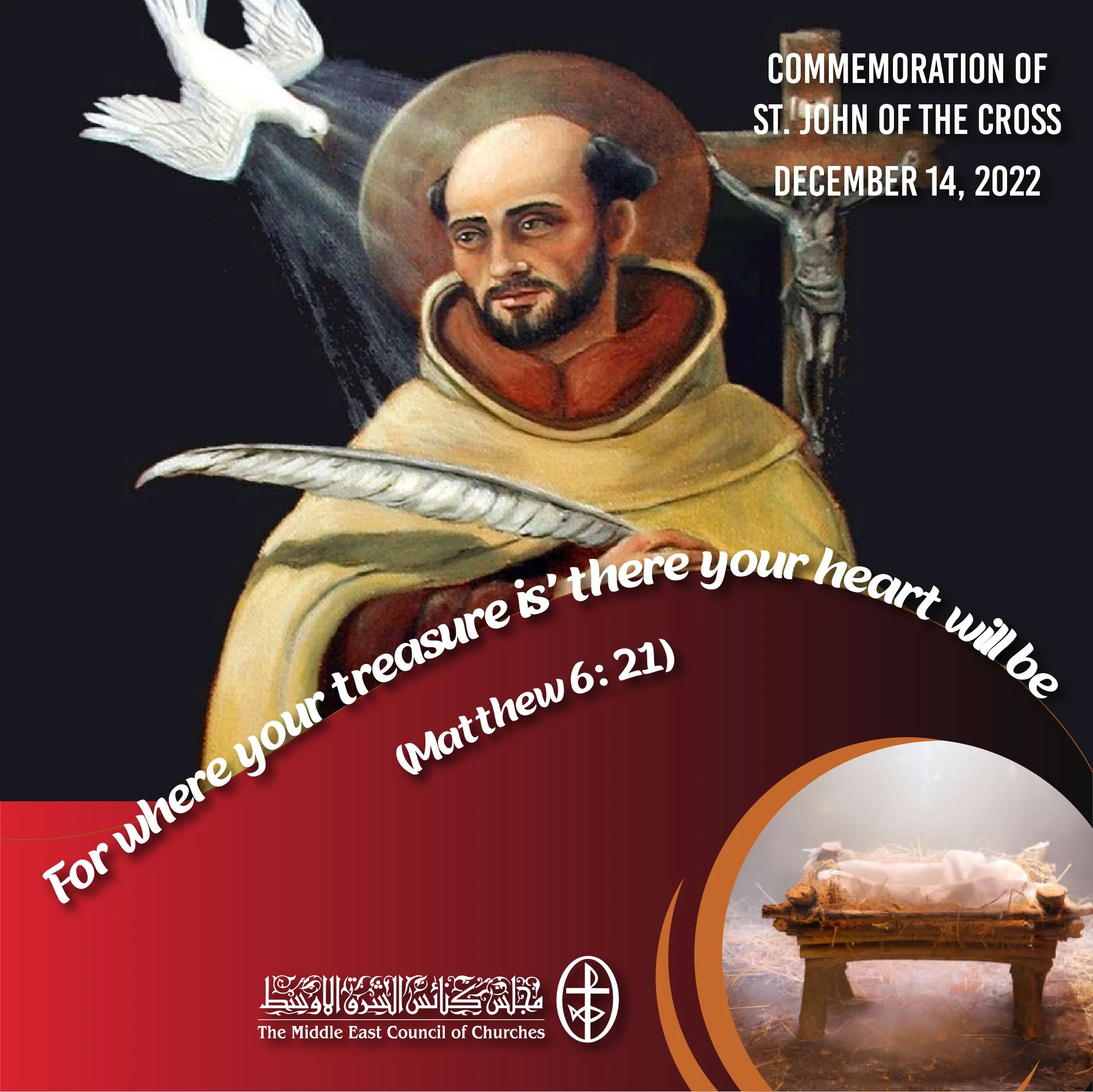 Standing Together in Prayer - Commemoration of St. John of the Cross ( The Latin Church)