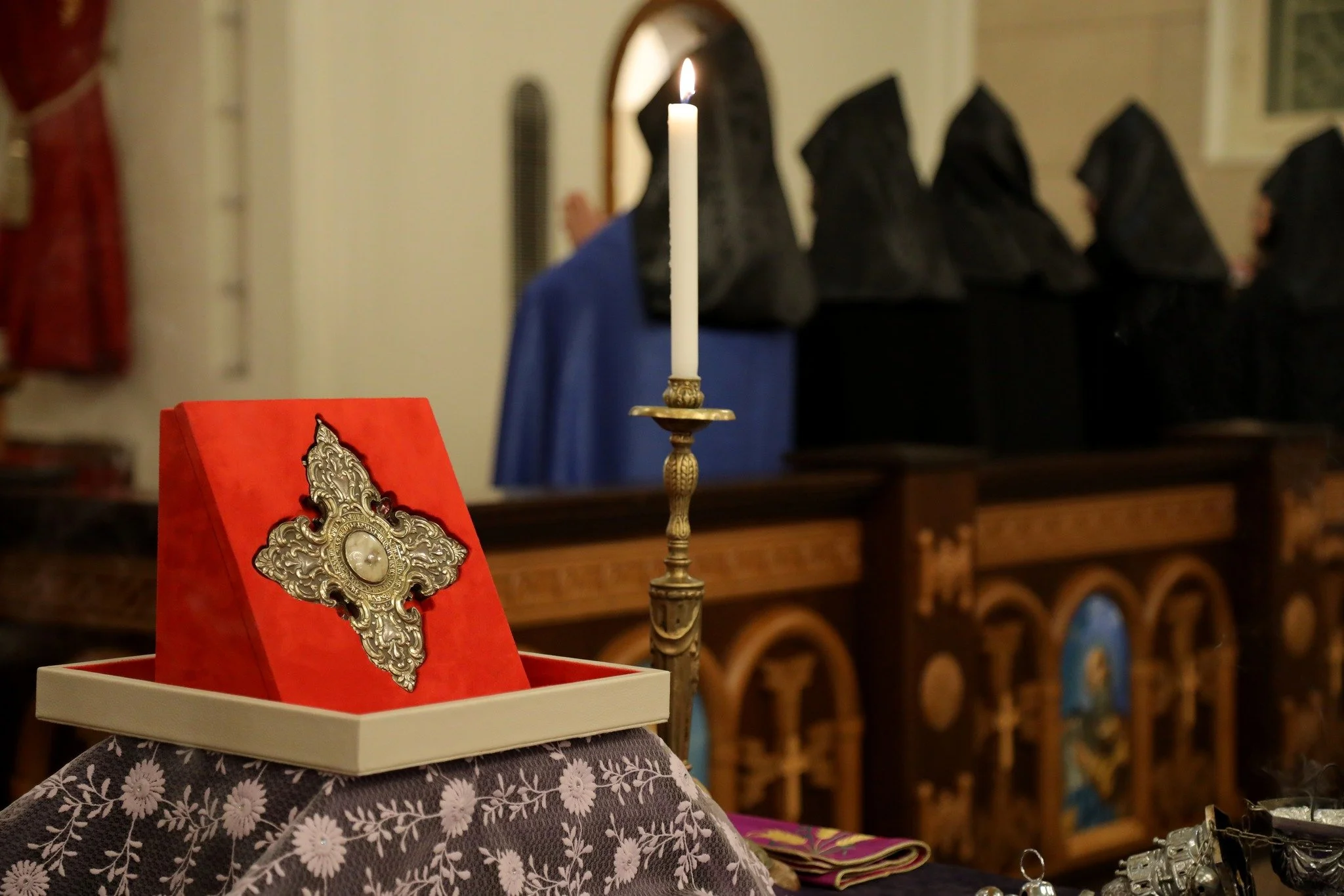 The Relics of Saint Jacob of Nisibis Were Brought Out of the Cilicia Museum 