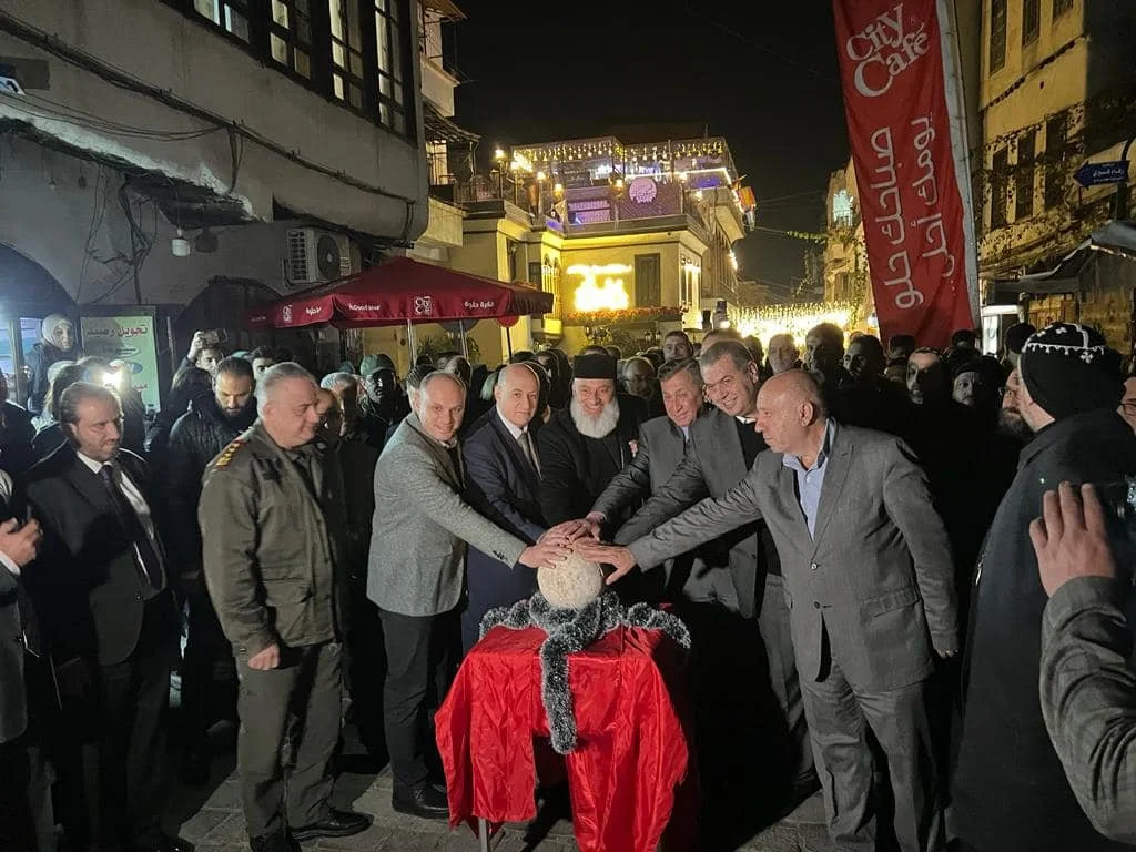 His Holiness Patriarch Mor Ignatius Aphrem II Inaugurates the “Christmas Market 2022” in Damascus