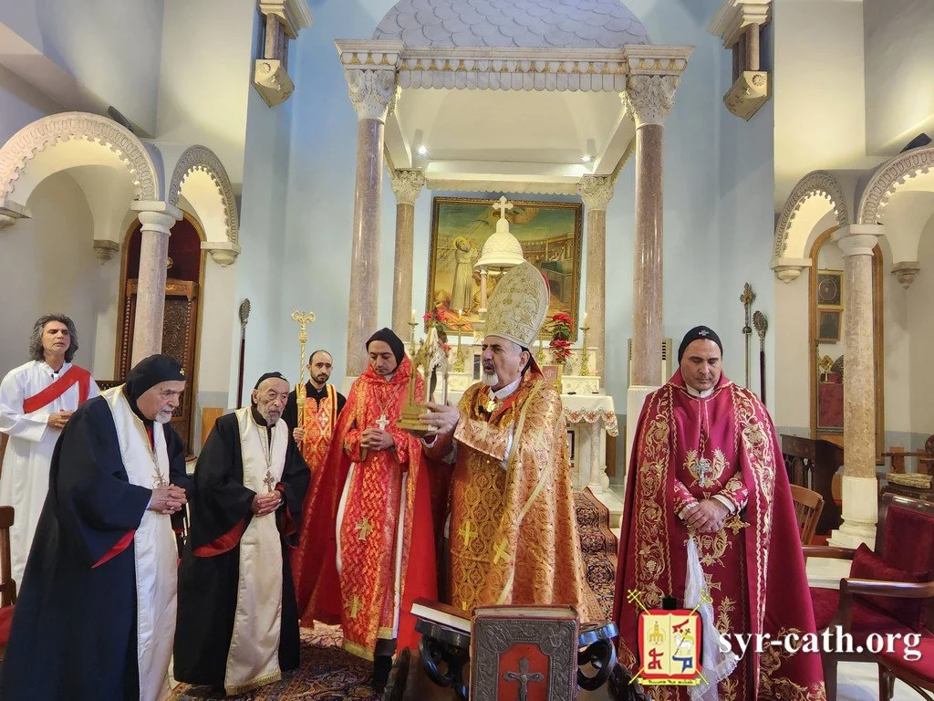 غبطة البطريرك مار اغناطيوس يوسف الثالث يحتفل بقداس عيد مار اغناطيوس الأنطاكي