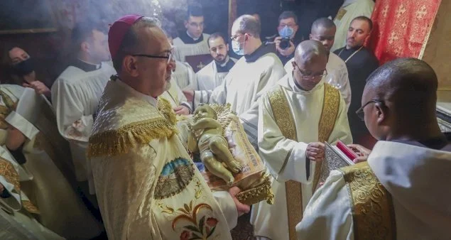 Homily of His Beatitude Patriarch Pierbattista Pizzaballa for Midnight Mass, Christmas 2022