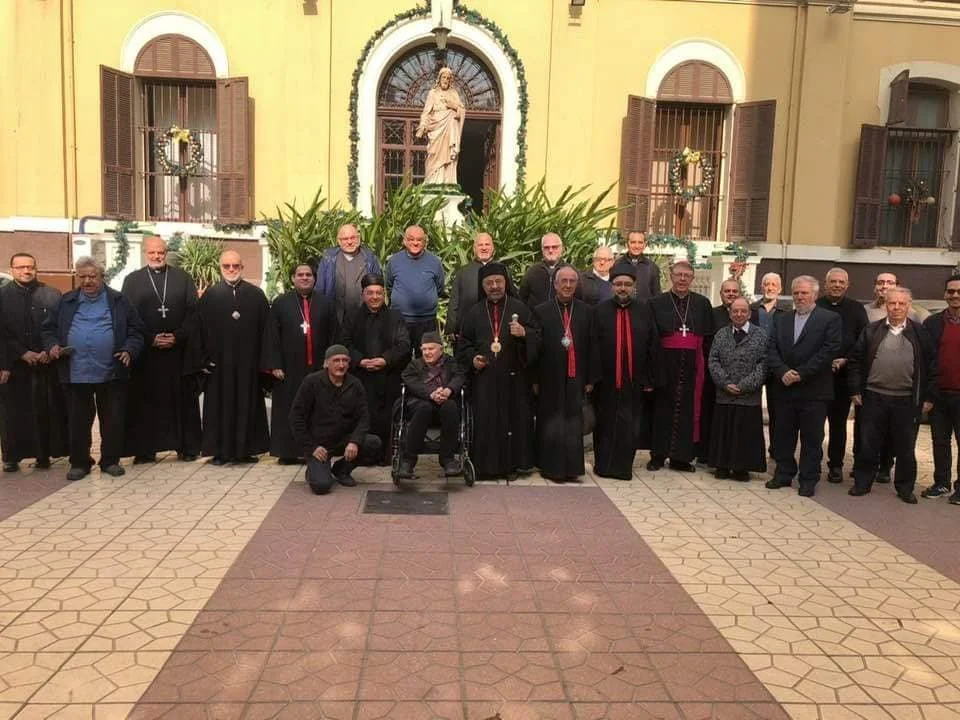 غبطة البطريرك الأنبا إبراهيم إسحق يترأّس القدّاس الإلهي بكنيسة العائلة المقدّسة بالفجالة