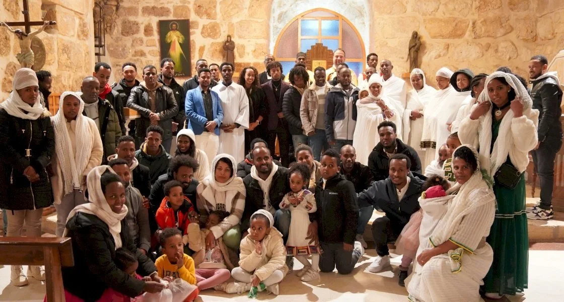 The Ge'ez Rite Chaplaincy of the Latin Patriarchate of Jerusalem Celebrates Christmas in Bethlehem