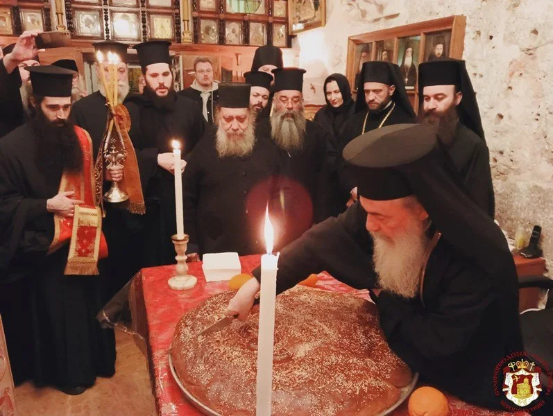 His Beatitude Patriarch Theophilos III Presided Over the Feasts of the Circumcision of Christ and of Saint Basil the Great  