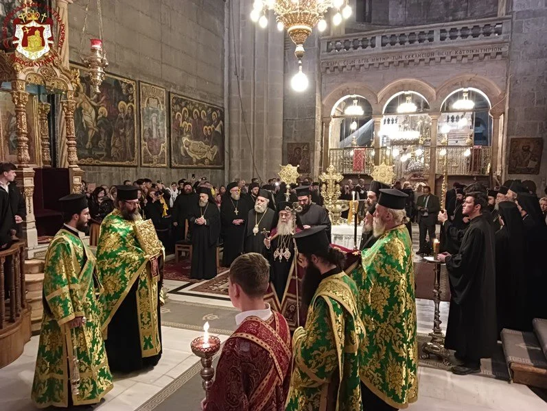 His Beatitude Patriarch Theophilos III Celebrates the Feast of Epiphany 