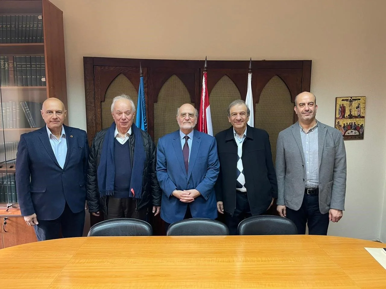 A Delegation from the “Center for the Christians of the Orient” Visits MECC in Beirut
