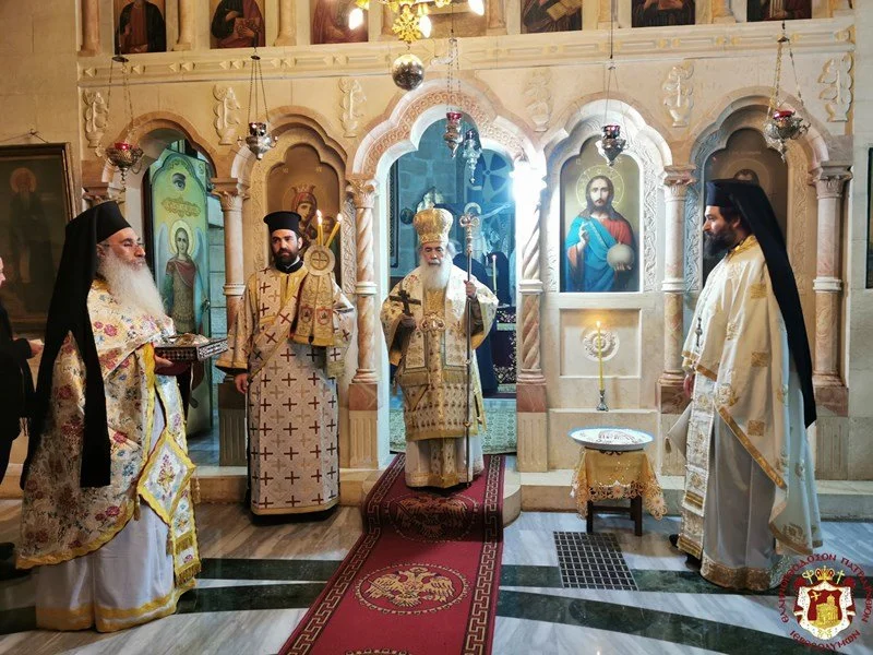 The Feast of Saint Theodosius the Cenobiarch at the Greek Orthodox Patriarchate of Jerusalem