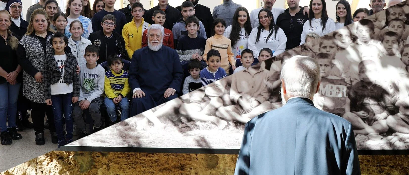 His Holiness Catholicos Aram I In Byblos