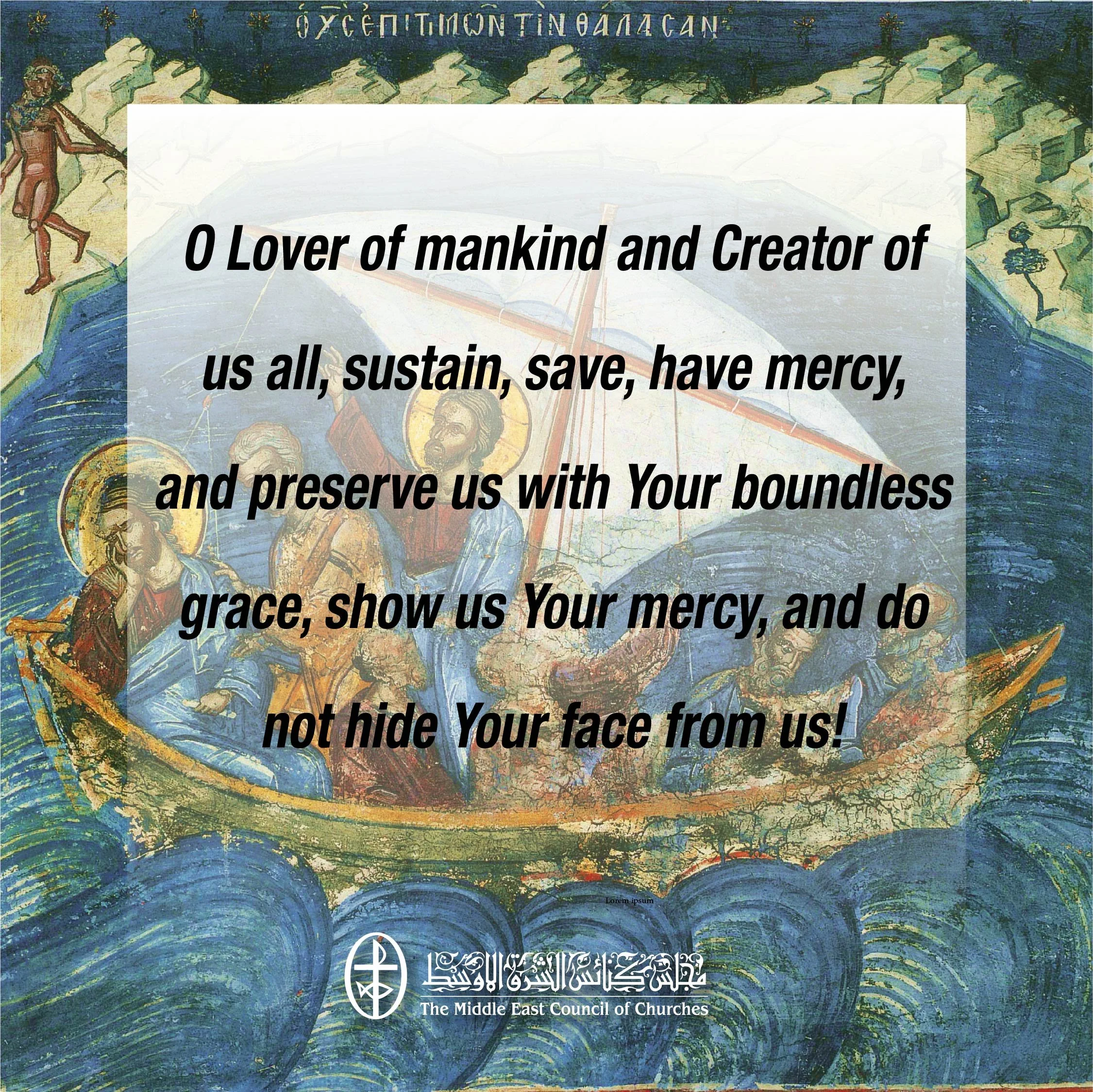 United in Prayer, Following the Earthquake Which Hit the Region