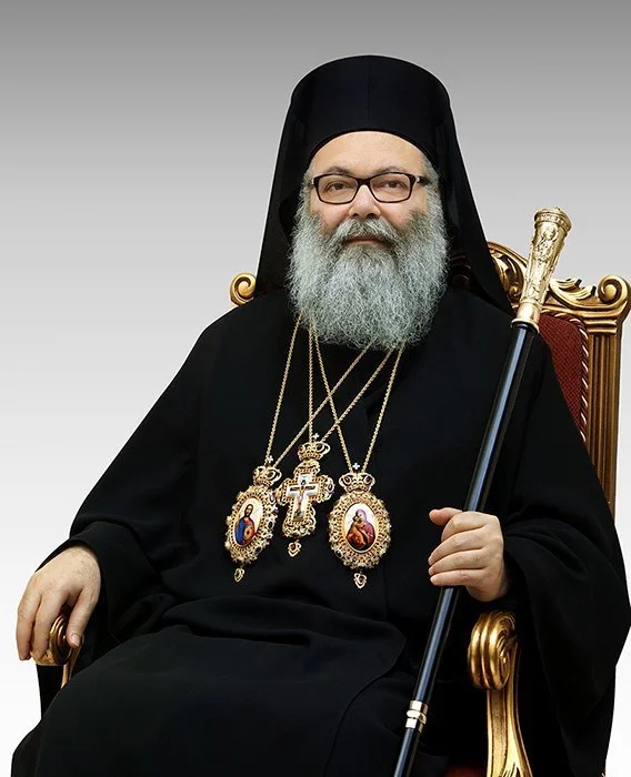 His Beatitude Patriarch John X Makes a Distress Signal Following the Earthquake that Struck the Region
