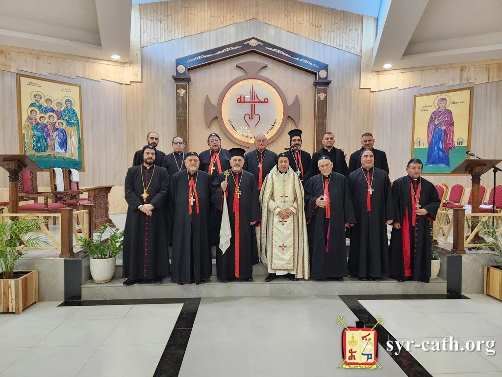 غبطة البطريرك مار اغناطيوس يوسف الثالث يونان يترأّس القدّاس على نيّة سلامة بلادنا والعالم