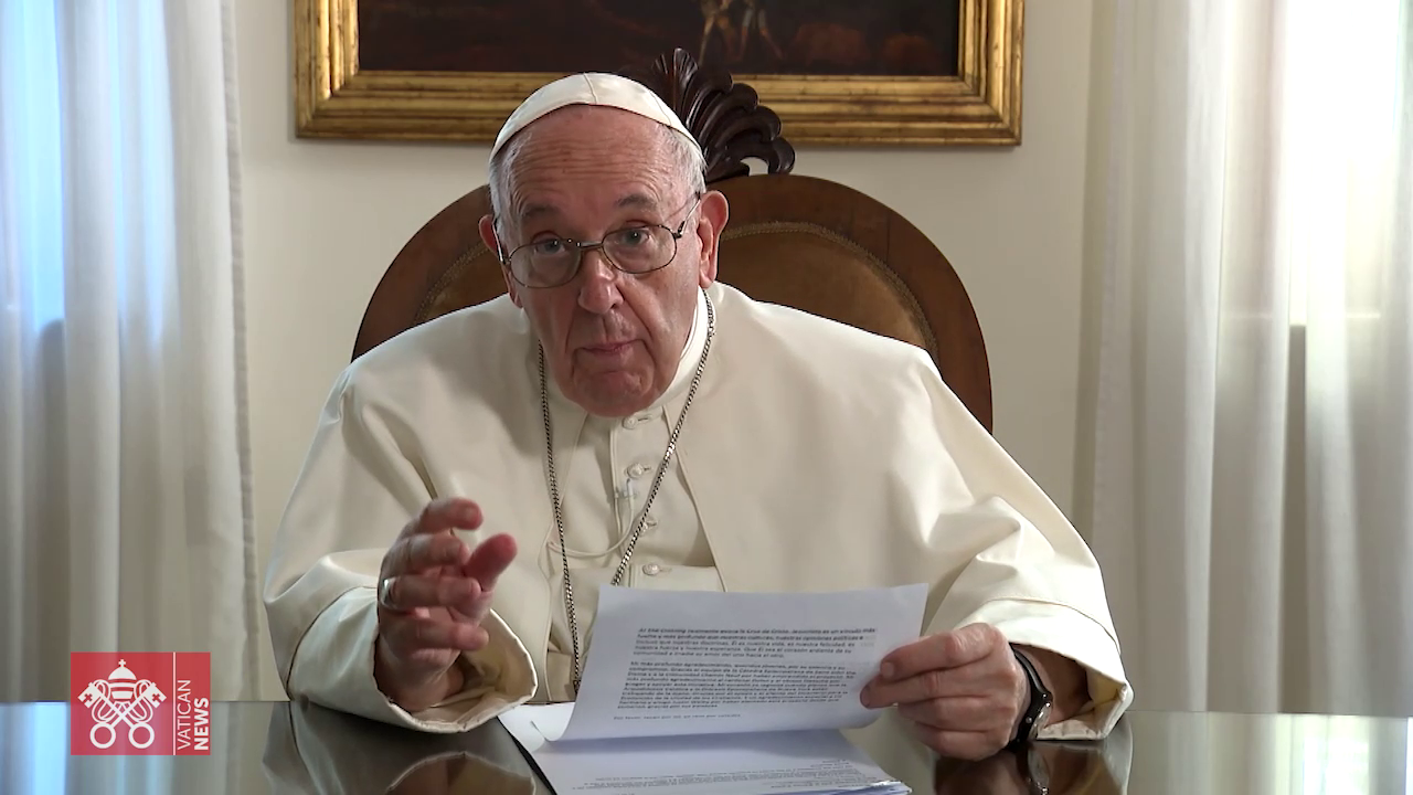 His Holiness Pope Francis addresses Zayed prize-winners and encourages interreligious dialogue