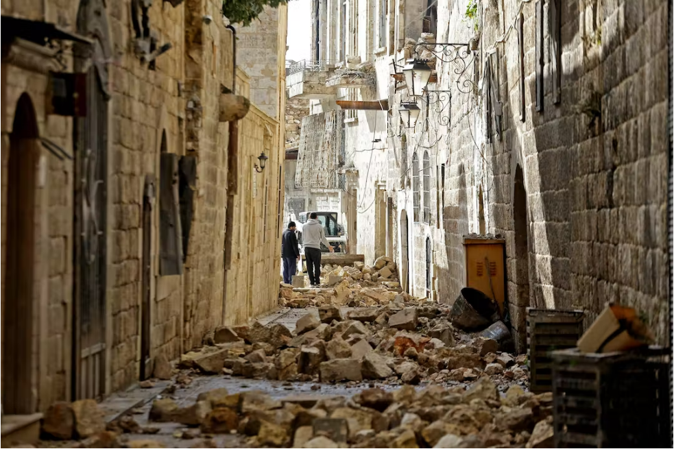 In an interview with the German Newspaper “Berliner Zeitung” Following the Earthquake Which Struck the Region