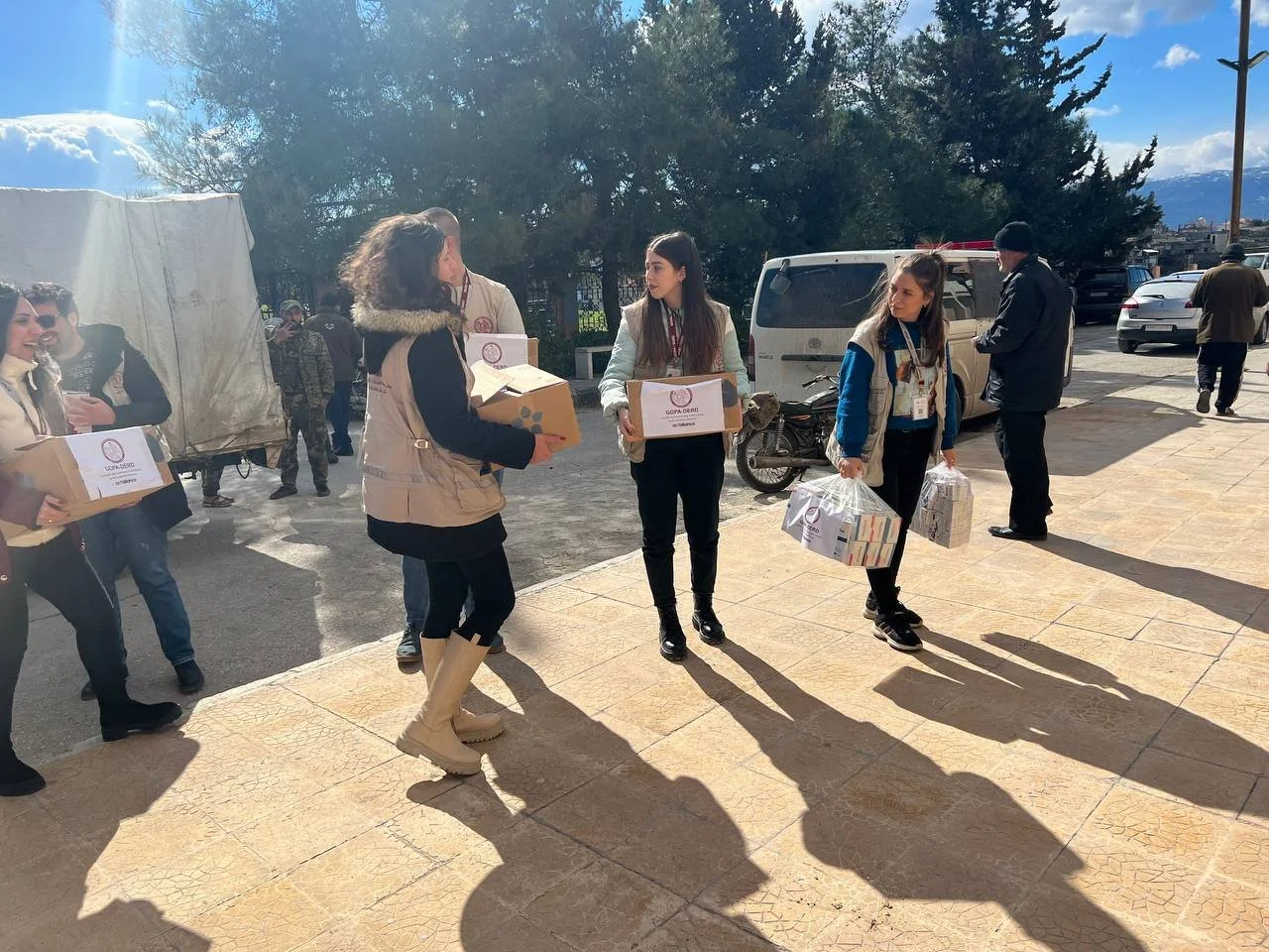 بتوجيه من غبطة البطريرك يوحنّا العاشر، يواصل فريق دائرة العلاقات المسكونيّة والتنمية العمل الإغاثي الميداني في سوريا