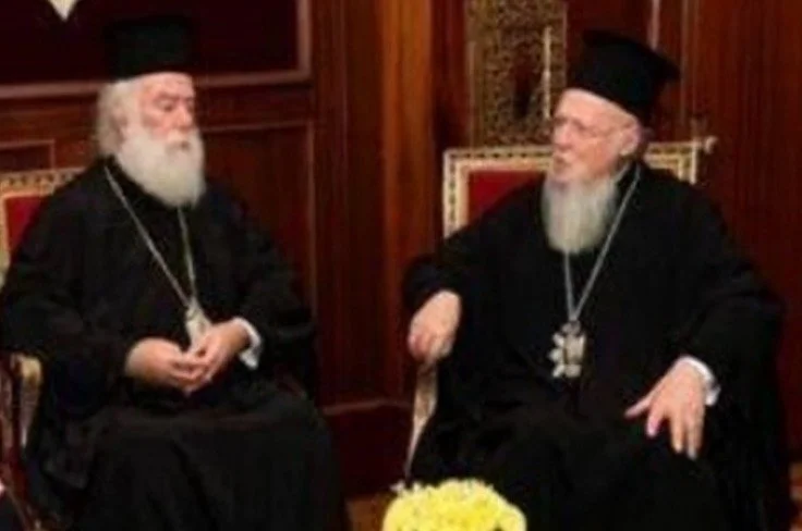 غبطة البابا والبطريرك ثيودروس الثاني يوجّه رسالة إلى غبطة البطريرك بارثلماوس الأوّل عقب الزلزال الّذي ضرب سوريا