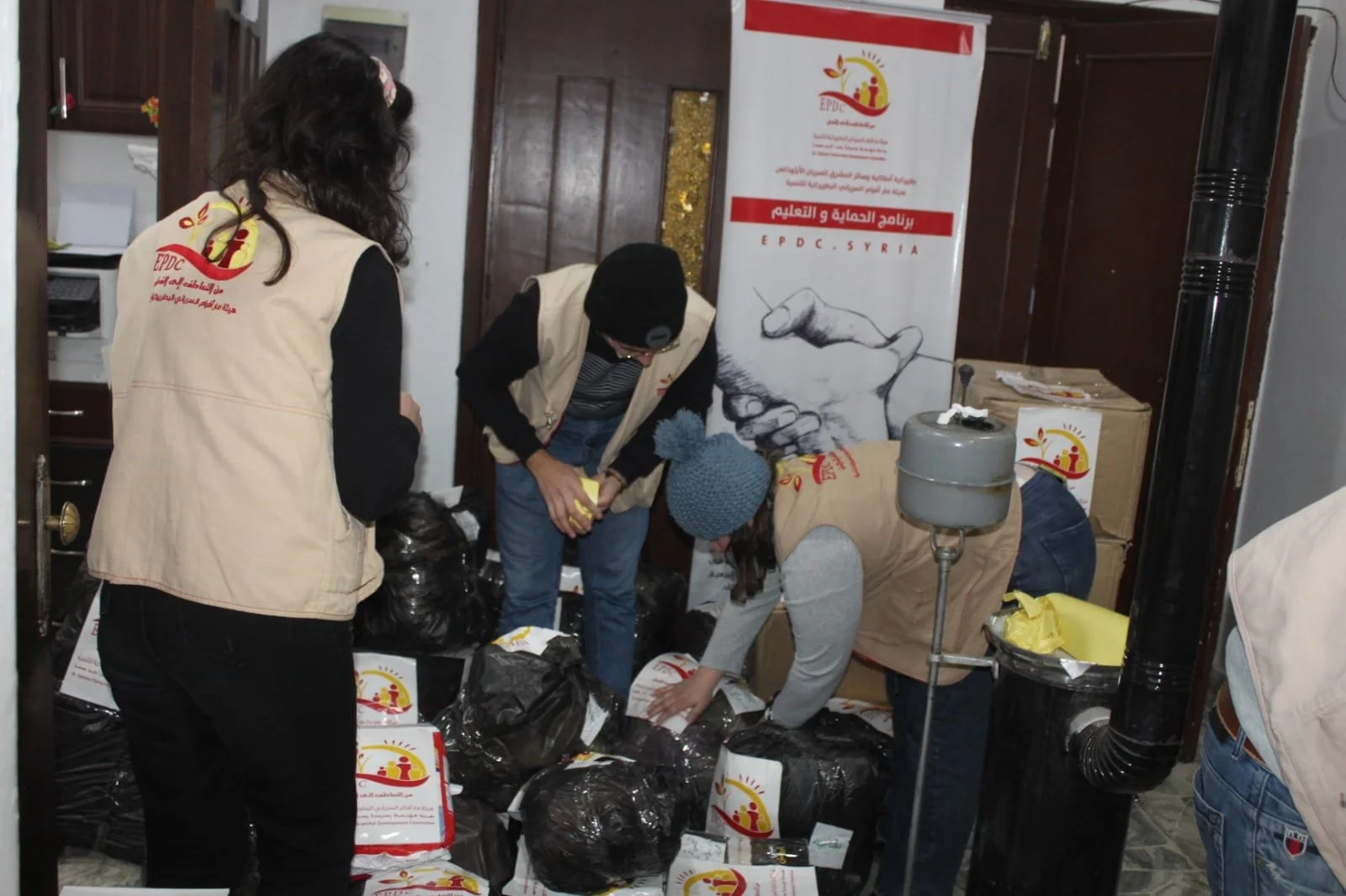Under the the Directives of His Holiness Patriarch Mor Ignatius Aphrem II, St. Ephrem Patriarchal Development Committee EPDC Continues its Relief Work in Syria