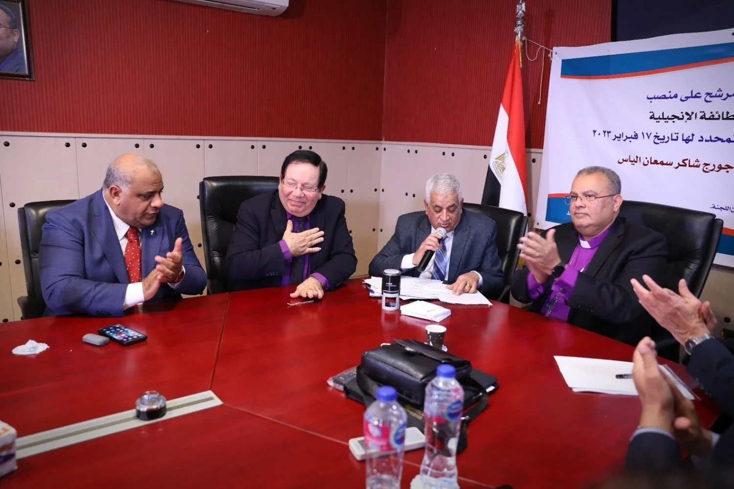 الأمين العام لمجلس كنائس الشرق الأوسط د. ميشال عبس يهنّئ
