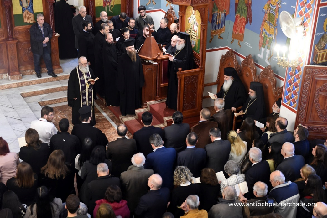 فيديو - الزيارة الإستفقاديّة لغبطة البطريرك يوحنّا العاشر إلى أبرشيّة اللّاذقيّة إثر الزلزال المدمّر