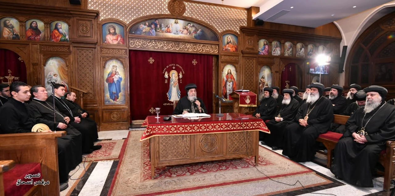 His Holiness Pope Tawadros II Delivers His Wednesday’s Meeting Sermon “How Do We Face Dilemmas in Family Life?”