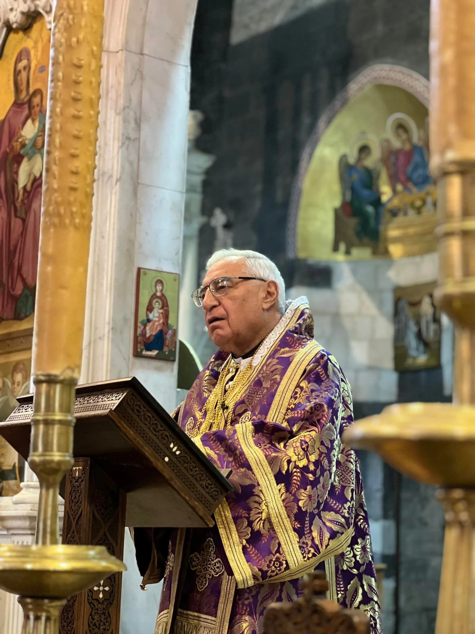 عظة غبطة البطريرك يوسف العبسي في الأحد الثالث من الصّوم المقدّس 