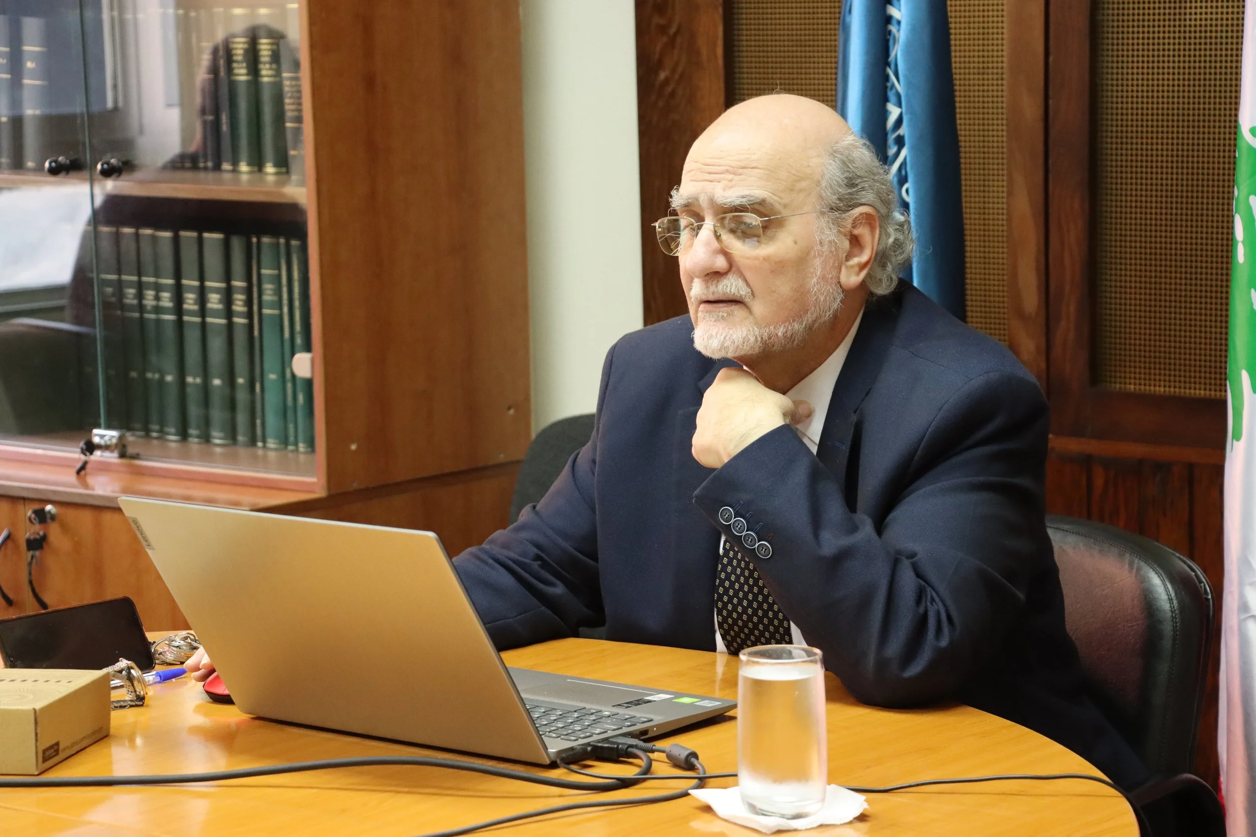 The Secretary General Dr. Michel Abs Continues the Training Program