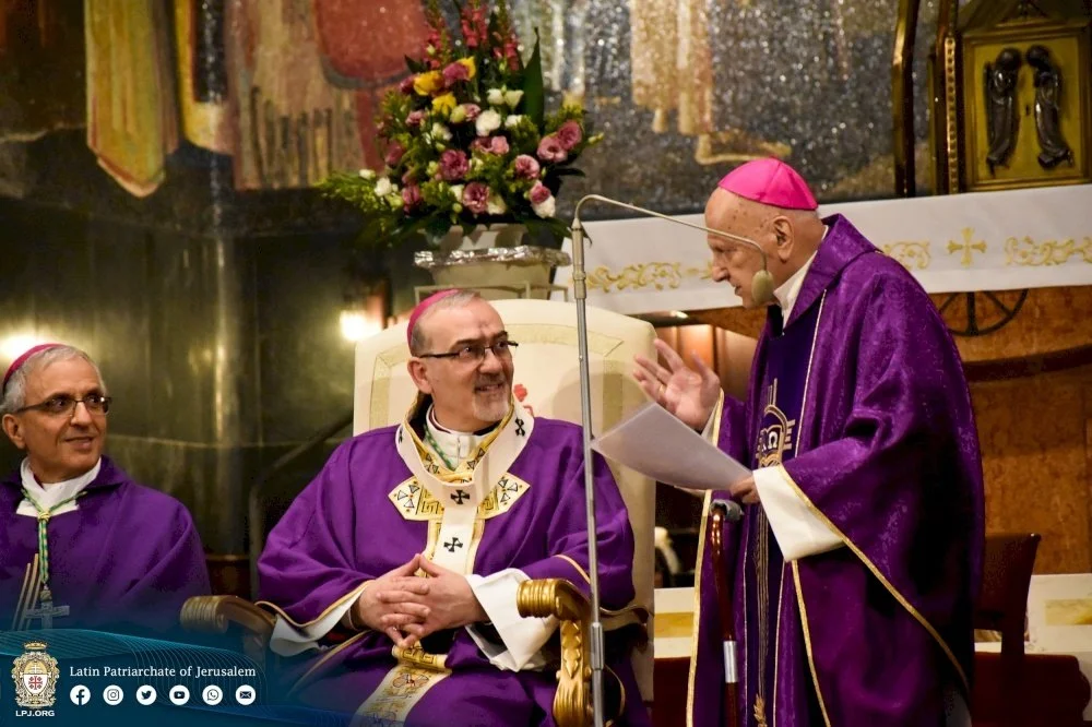Feast of Saint Joseph at the Latin Patriarchate of Jerusalem: Celebrating the "Patriarch of&nbsp;the&nbsp;people", His Beatitude Patriarch Emeritus Mgr Michel Sabbah 