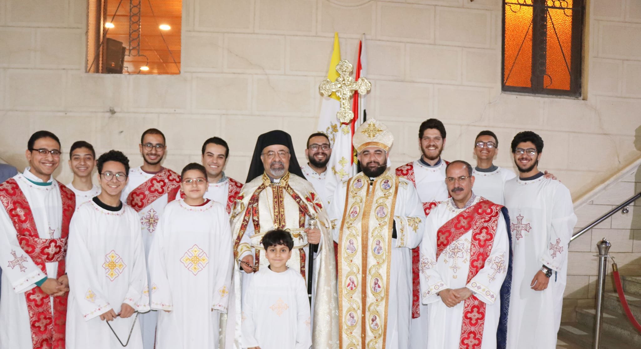 غبطة البطريرك الأنبا إبراهيم إسحق يزور كنيسة العذراء في شبرا، مصر، ويحتفل بعيد القدّيس يوسف البتول