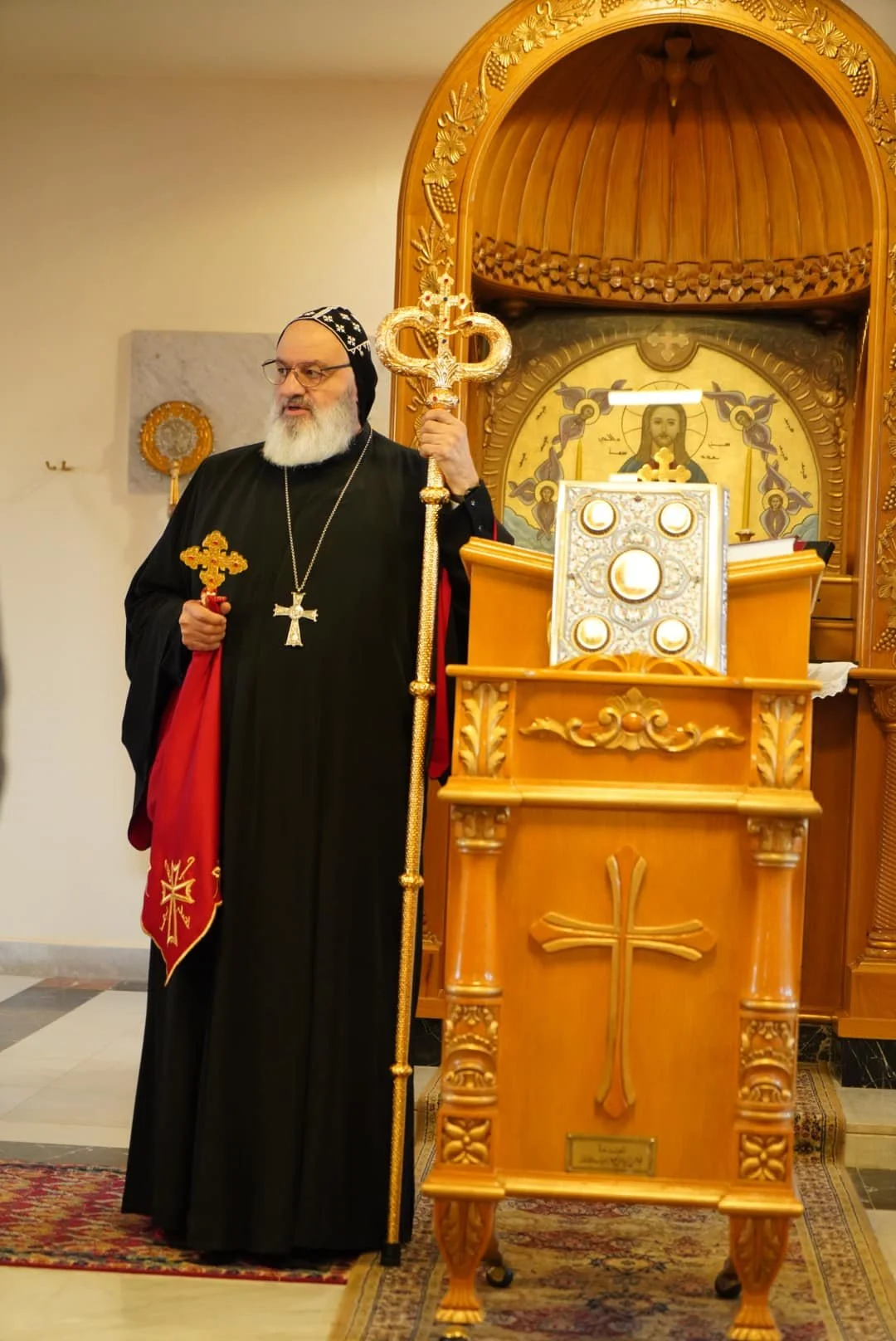 His Holiness Patriarch Mor Ignatius Aphrem II Inaugurates a Spiritual Retreat for their Eminences the Archbishops of the Archdioceses in Syria and Lebanon