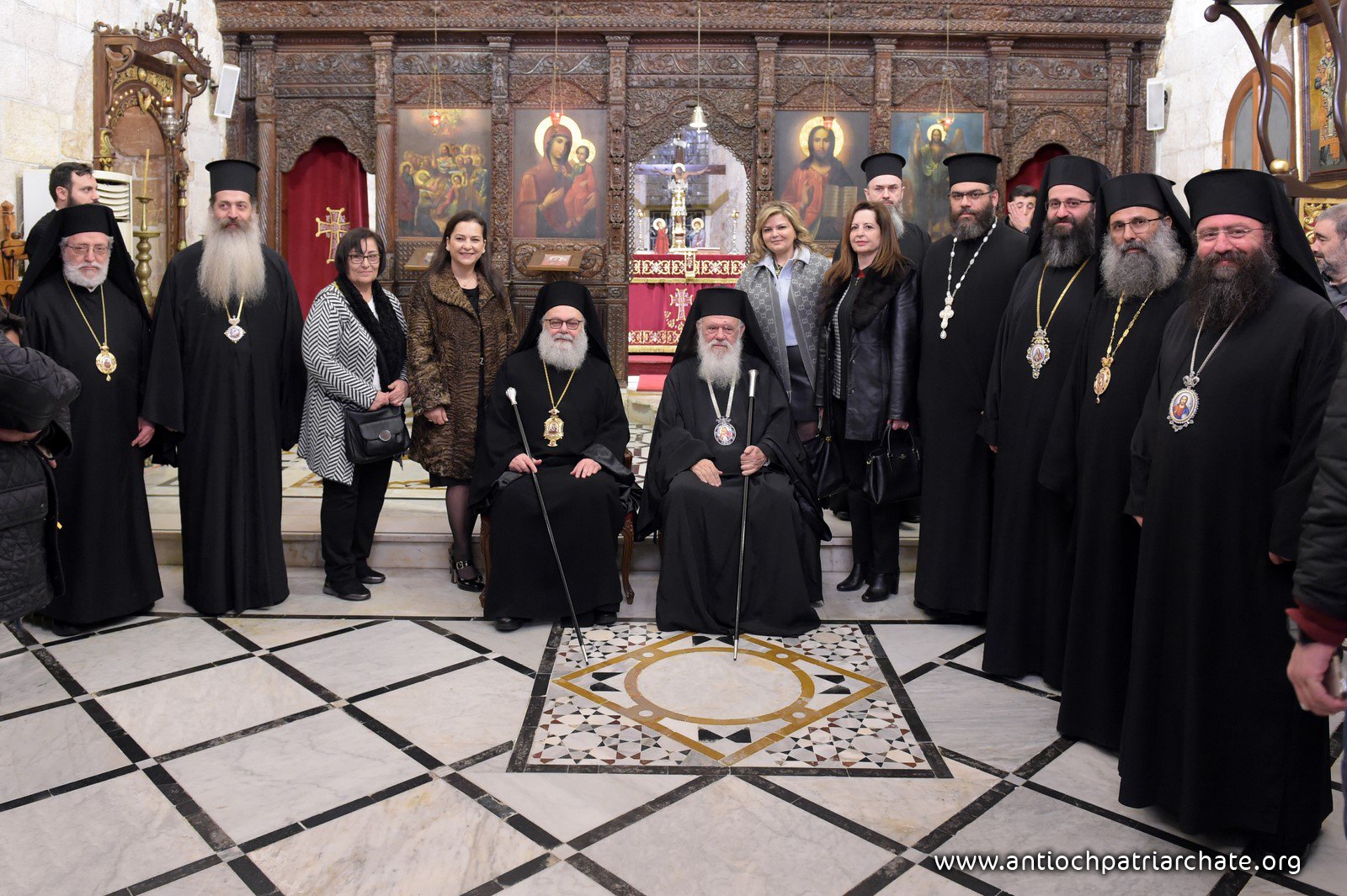 Their Beatitudes Archbishop of Athens and All Greece Ieronymos II, and Patriarch John X Held the Service of the Great Compline at the Patriarchal Monastery of Our Lady of Balamand, Lebanon