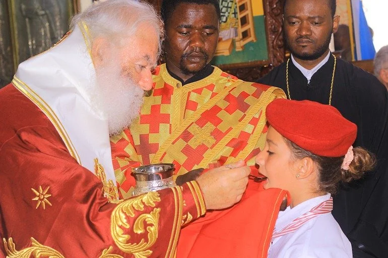 غبطة البابا والبطريرك ثيودروس الثاني يحتفل بعيد البشارة في الكونغو