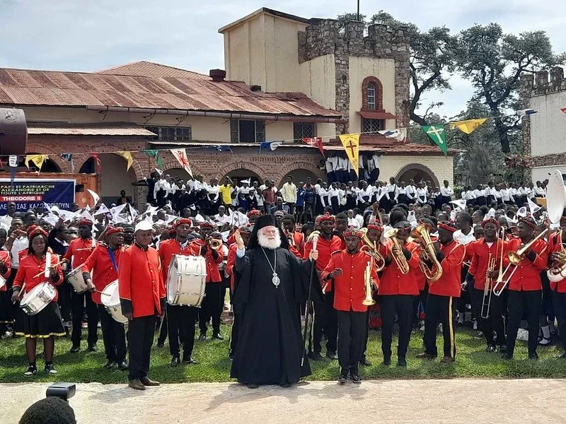 غبطة البابا ثيودروس الثاني في كلويزي - جمهوريّة الكونغو الديمقراطيّة
