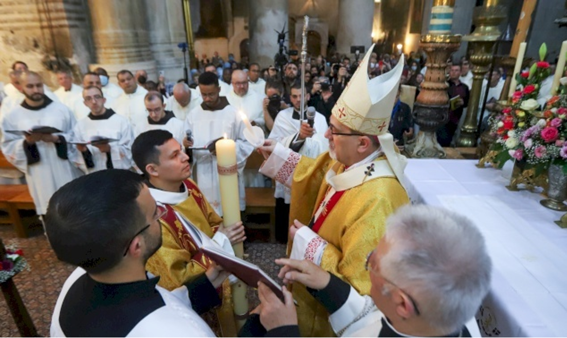 Homily of His Beatitude Patriarch Pierbattista Pizzaballa for the Easter Vigil 2023