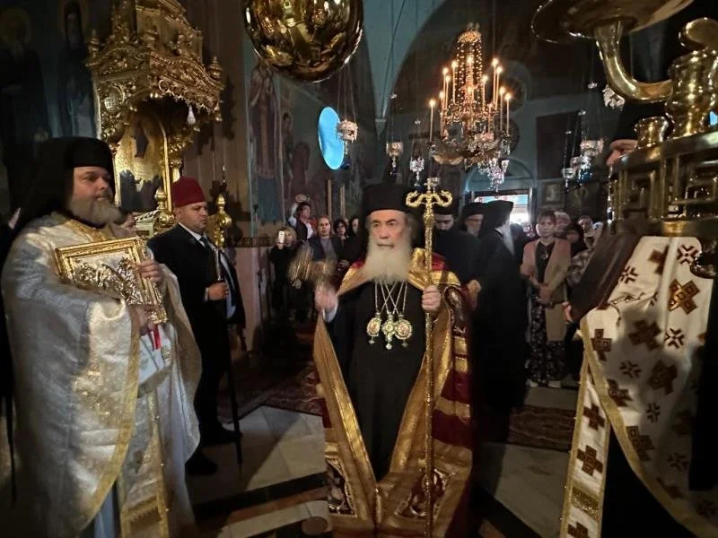 The Feast of Lazarus Saturday at the Greek Orthodox Patriarchate of Jerusalem