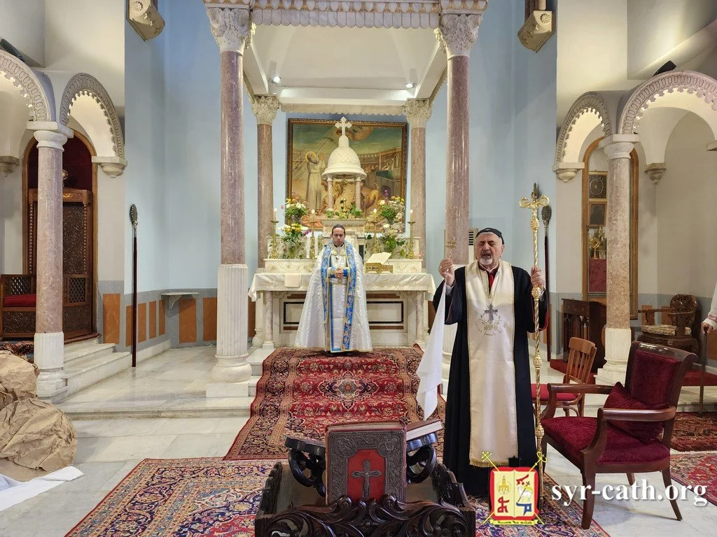 غبطة البطريرك مار اغناطيوس يوسف الثالث يونان يترأّس قدّاس إثنين القيامة
