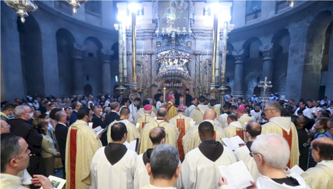 Homily of His Beatitude Patriarch Pierbattista Pizzaballa for Easter Sunday 2023
