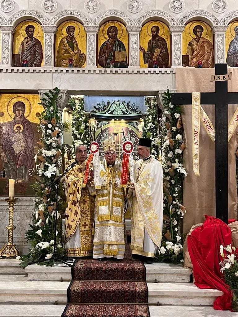 غبطة البطريرك يوسف العبسي يترأس قداس عيد القيامة المجيدة