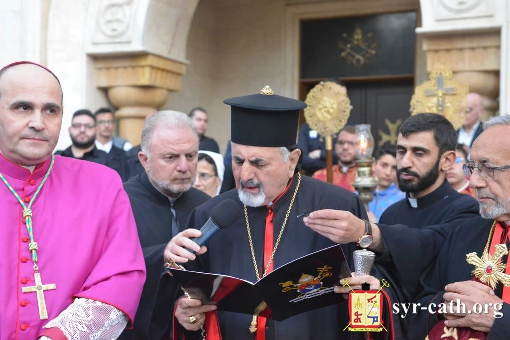 غبطة البطريرك مار اغناطيوس يوسف الثالث يونان يشارك في احتفال ذكرى مذابح الإبادة الأرمنيّة في بطريركيّة الأرمن الكاثوليك، بيروت