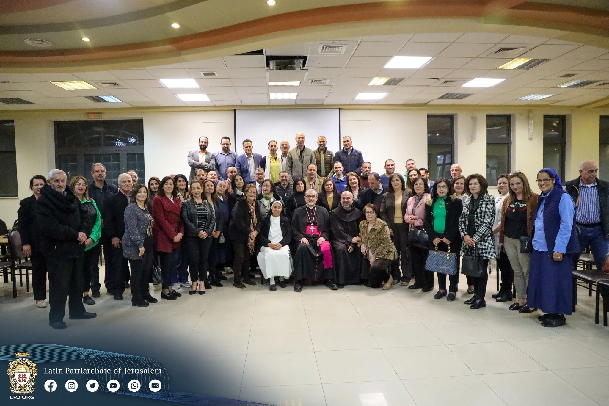 الزيارة الرعوية الأولى لغبطة البطريرك بييرباتيستا بيتسابالا في بيت لحم