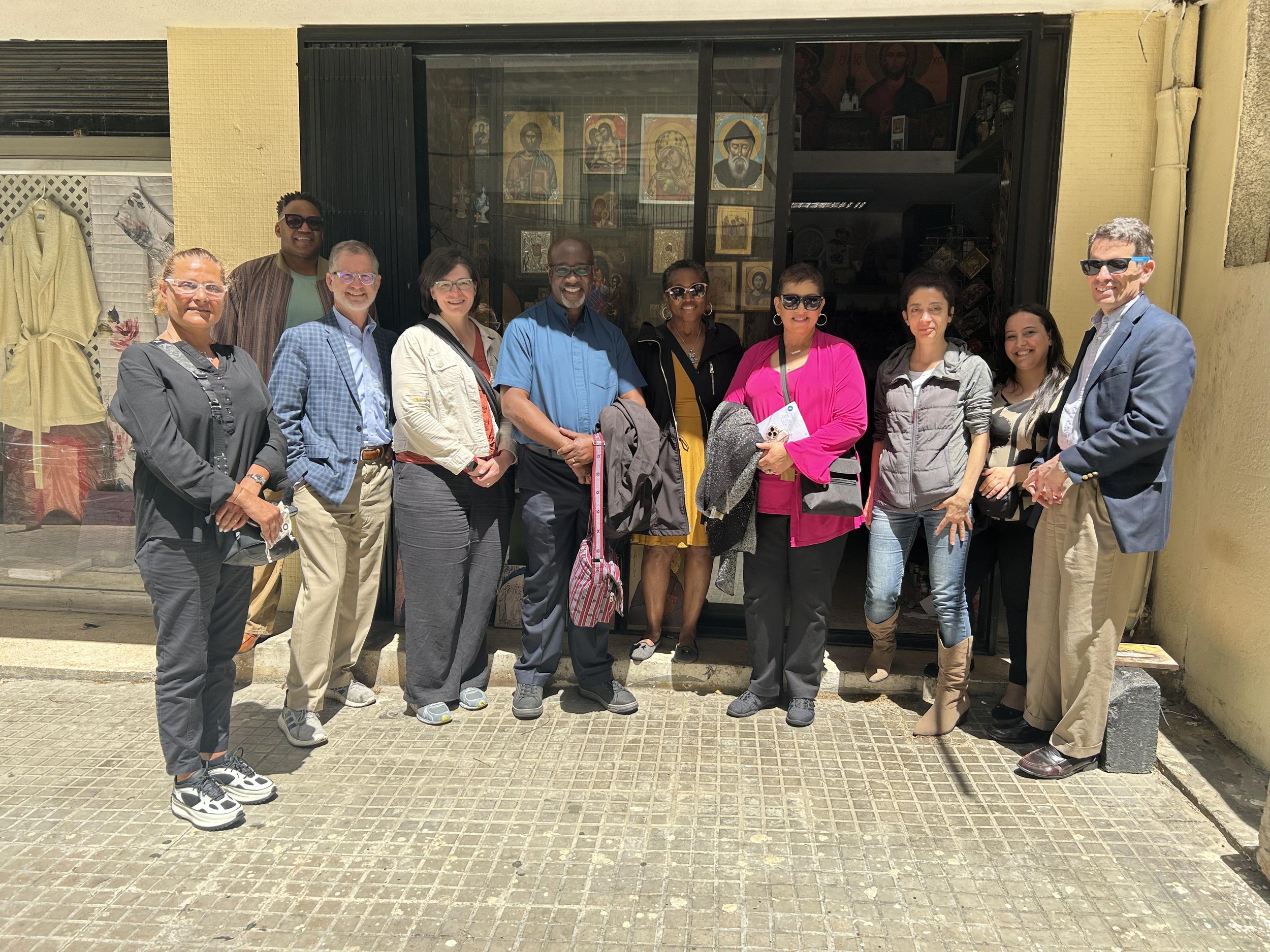 د. بيتر مكاري ووفد من